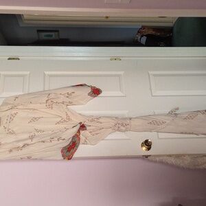 South of the Border White Midi Dress